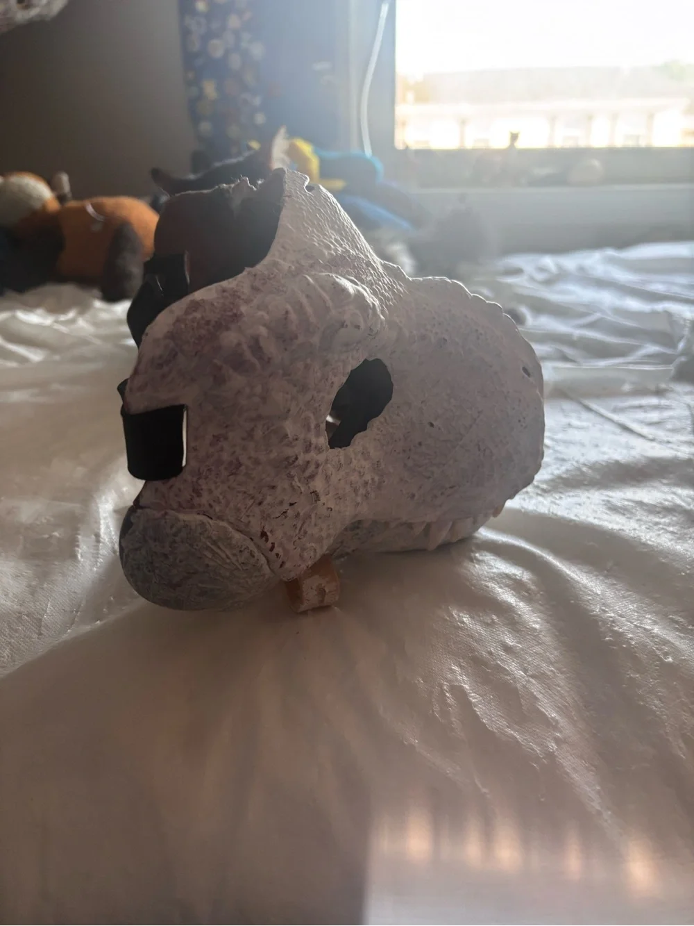 T. rex Dino Fursuit head mask handmade Jurassic park Jurassic World